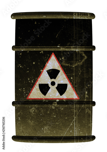 fût de déchets radioactif, PNG fond transparent