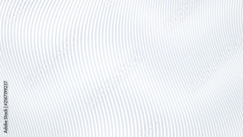 High tech white wave pattern with subtle blue mesh. 4K Video