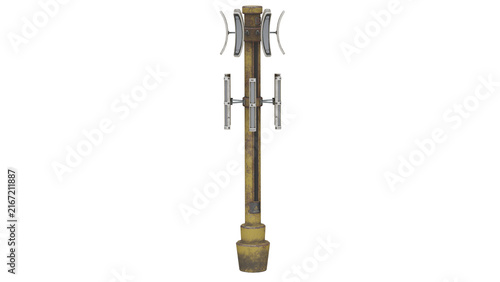3d rendering telecommunication tower