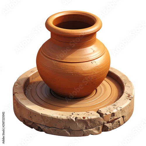Handmade Isometric 3D Rendered Object