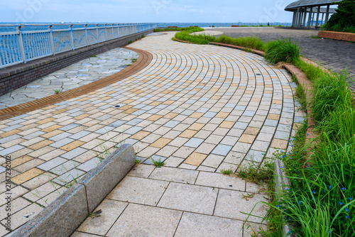 散歩の途中で見つけた残暑の風景