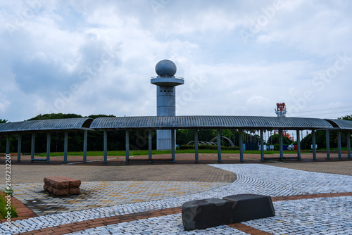 散歩の途中で見つけた残暑の風景