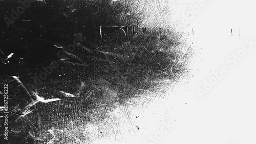 Konstfotografi Vintage film grain texture, black and white gritty overlay, distressed analog ci