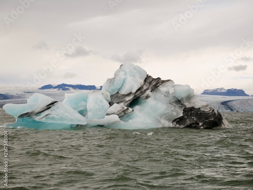 Bild auf Leinwand iceberg in jokulsarlon iceland