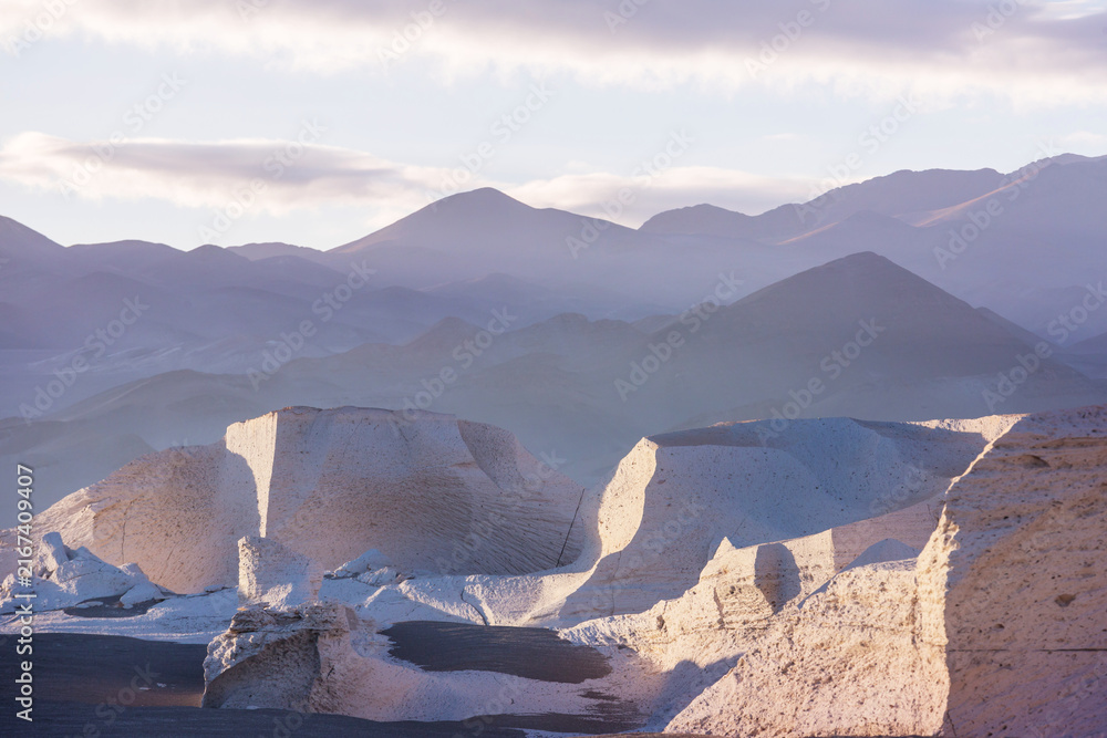 Fototapeta premium Campo de Piedra Pomez