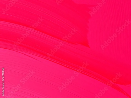 Vibrant red brush strokes with subtle pink undertones, red, bold