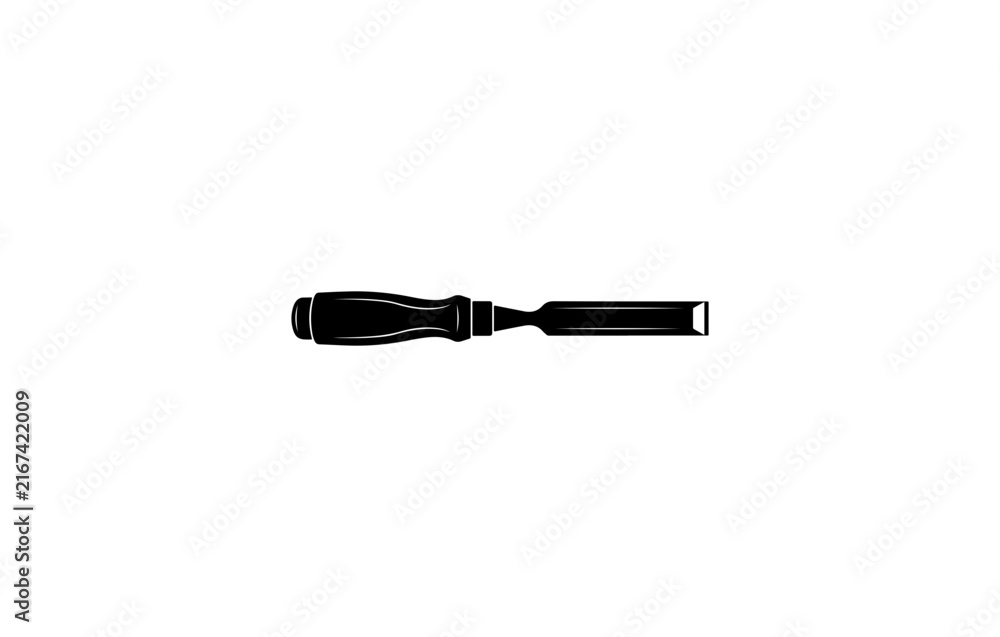 Fototapeta premium Minimalist Black Vector Pen or Stylus Icon