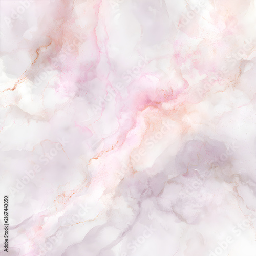 Soft Pink and White Abstract Watercolor Background