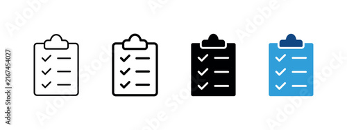 Foto Task checklist icon