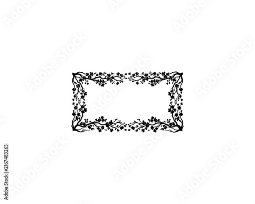 Elegant Ornate Border Frame Vector Design