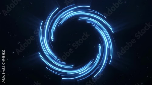 abstract fluid motion spiral animation loop seamless