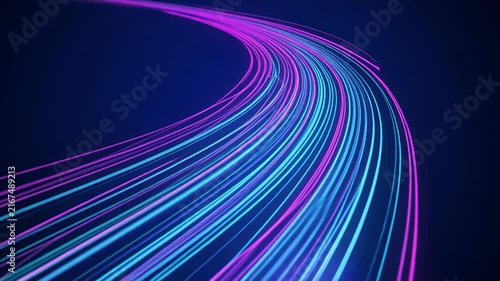 abstract fluid motion waves colorful digital art
