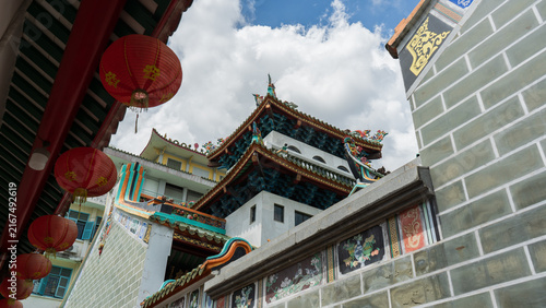 A Chinese temple