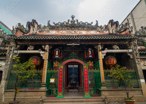An ancient Chinese temple