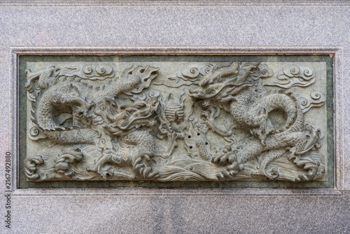 Relief sculpture of ancient Chinese culture