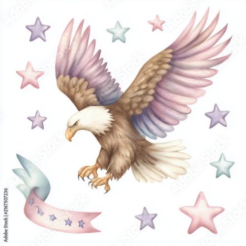 Eagle Sublimation Wrap, Fantasy Flame Eagle, New Year Celebration Art,