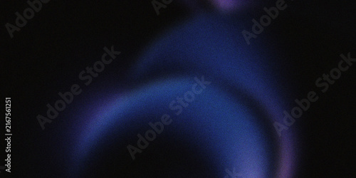 Abstract blue light glow background with mysterious neon arch and dreamy atmospheric visual effect