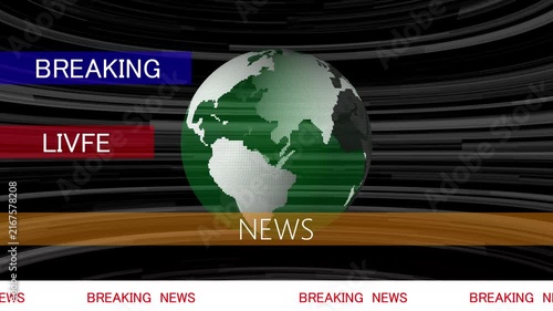 Breaking news, special news, news, room, news studio, background,  Suitable to place on content about news, etc.