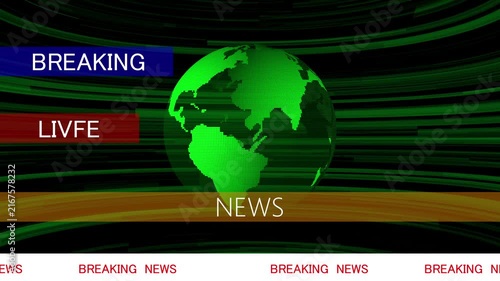 Breaking news, special news, news, room, news studio, background,  Suitable to place on content about news, etc.