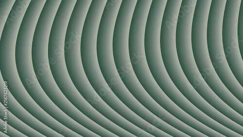 Soft green and gray abstract waves arranged in smooth repeating curves, creating a calm flowing texture and subtle optical depth.