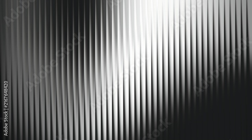 Abstract monochrome background with vertical light streaks and soft gradient shadows.