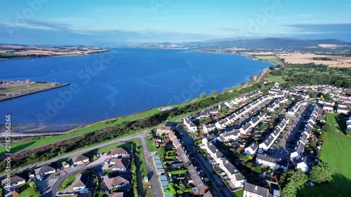 Invergordon Scotland Aerial View