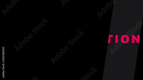 Dynamic pink diagonal swipe transition effect for modern editing and motion animation 4k motion overlay