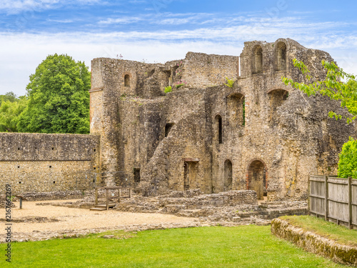 Foto Wolvesey Castle, Winchester, the medieval Bishop's Palace, Remained in Use until 1680, when a New Palace was Built