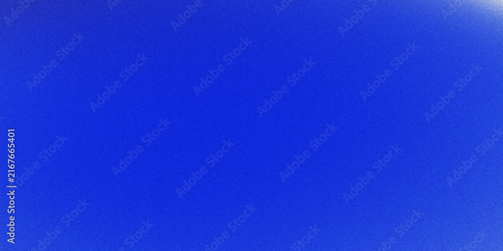 Naklejka premium Vibrant solid blue textured background featuring subtle grain for professional design.