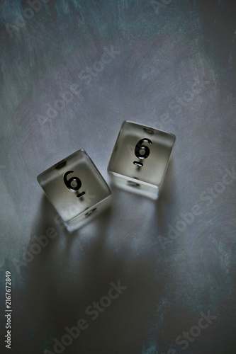 Dice with digits