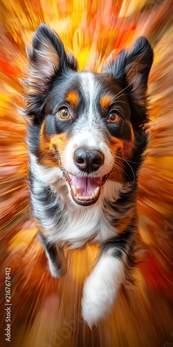The herding dog breed known for its intelligence and agility