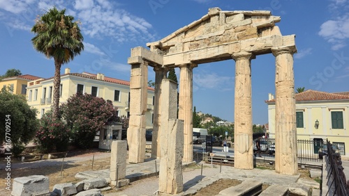 Konstfotografi Roman Agora, Athens, Greece - 8 July 2026