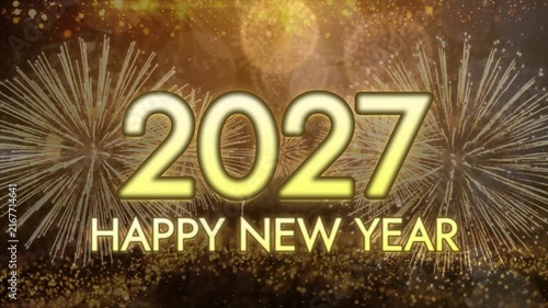 2027 New Year Celebration with Videos