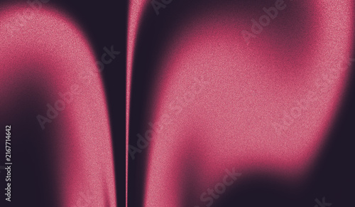 Abstract background with flowing pink and magenta waves on a dark surface, featuring a grainy texture and soft, elegant light gradients