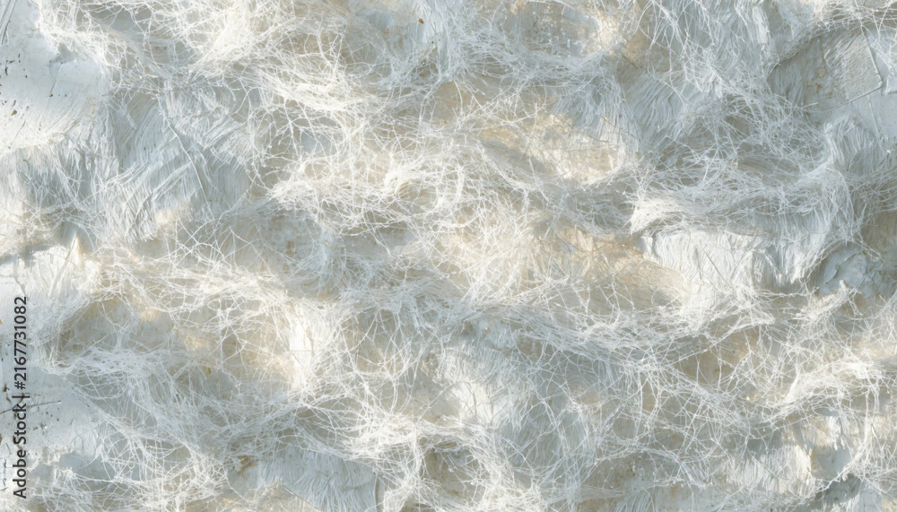 Obraz premium Abstract grey and white fibrous paper texture background with organic swirls