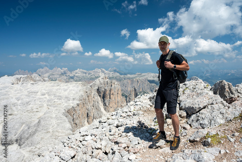 Piz Boe is a peak in the Dolomites in northern Italy. The highest peak in the Sella massif.