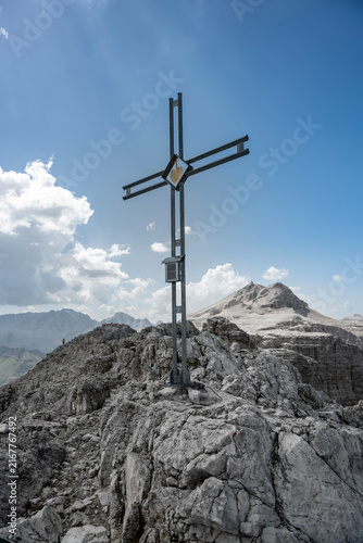 Piz da Lech (or Piz da Lech de Boè) is a peak in the Dolomites with a height of 2,911 m above sea level. Dolomites, Alps, Italy