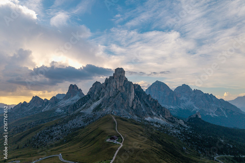 Ra Gusela- Passo Giau- Dolomites- Eastern Alps. Italy.