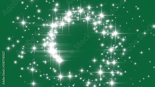 White glowing particles swirling in a magical light spiral