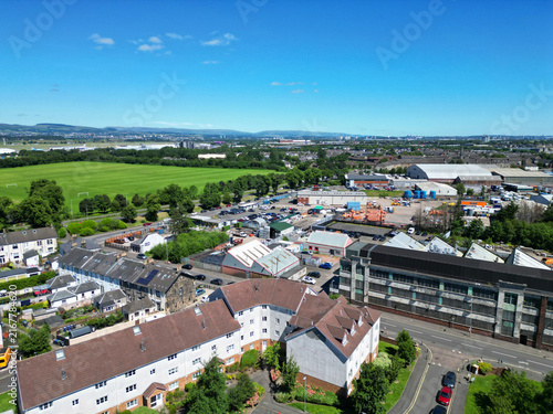 Birds Eye view of urban area