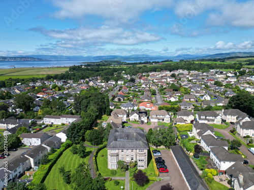 Birds Eye view of Dumbartonshire