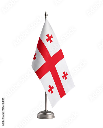 Georgia Flag isolated background