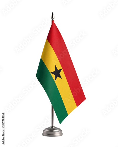 Ghana Fla isolated background