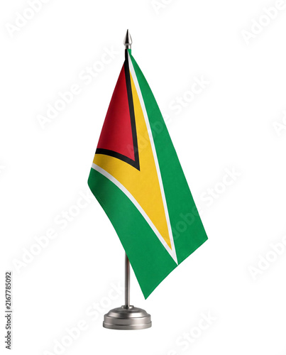 Guyana Flag isolated background