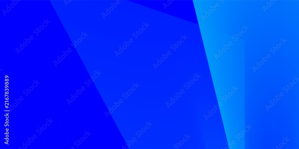 Obraz premium Blue geometric abstract backround. Vector illustration