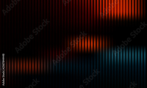 Fotografía Abstract background with vertical lines and glowing light effects