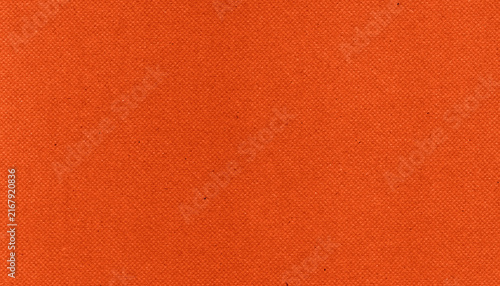 Orange fabric texture with a visible fine weave and uniform surface. Warm abstract textile background ideal for design, decoration and graphic compositions.