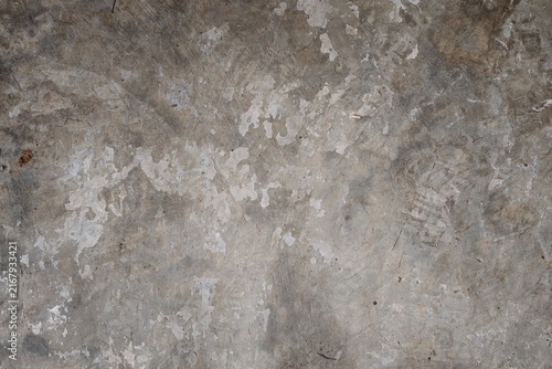 Old cement floor in Thailand