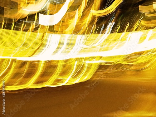 Obraz na plátně intentional camera movement photography of lights