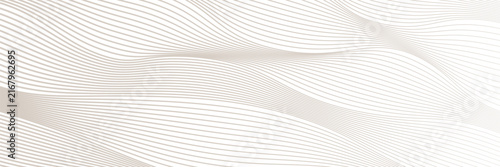 Abstract Golden Wave Pattern of Thin Curved Lines, vector